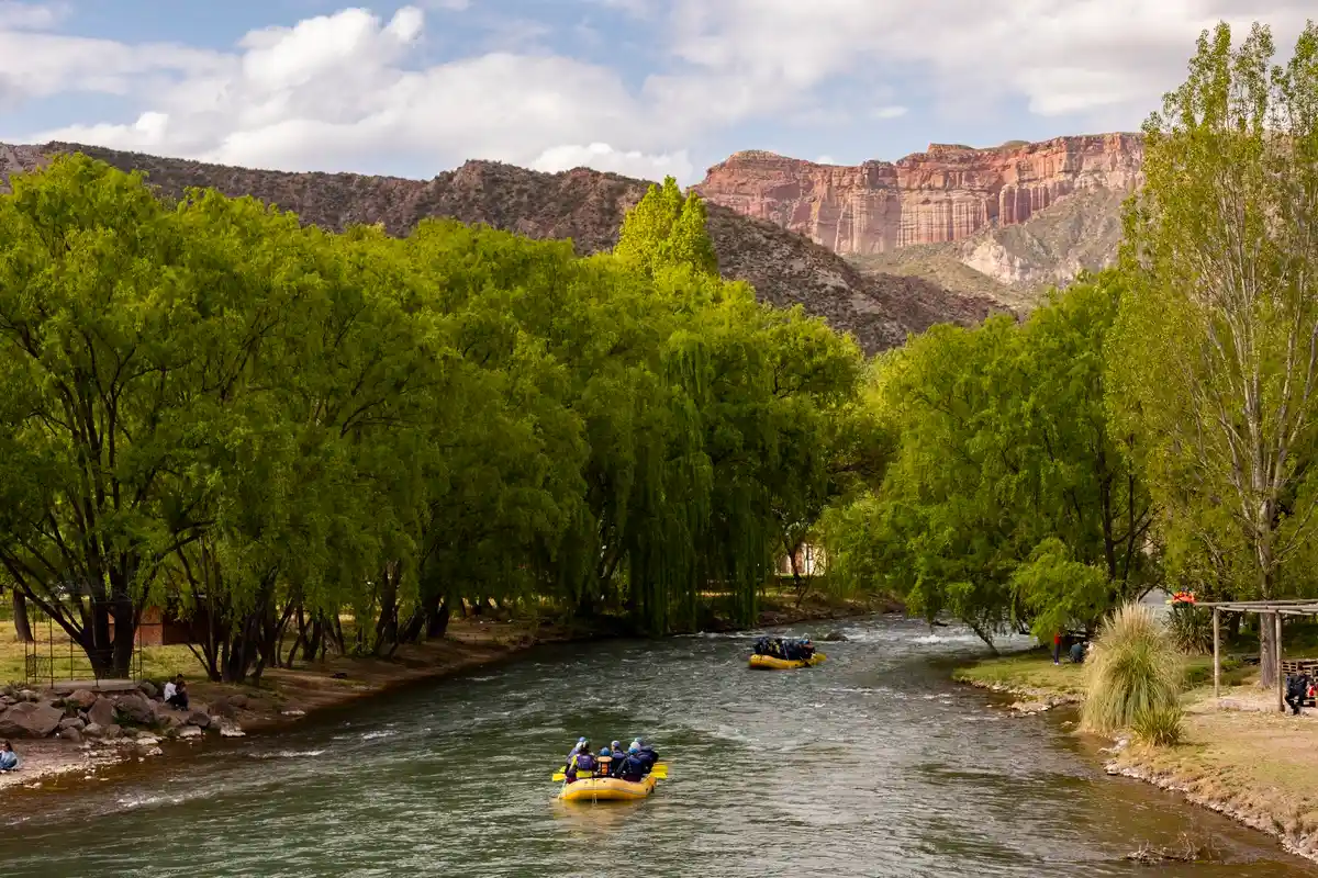 Rafting en el Cañón del Atuel